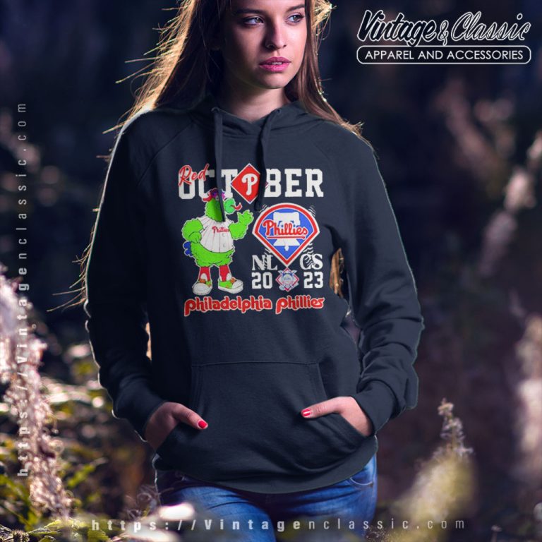 Red October 2023 Nlcs Philadelphia Phillies Hoodie Red October 2023 Nlcs Philadelphia Phillies Hoodie