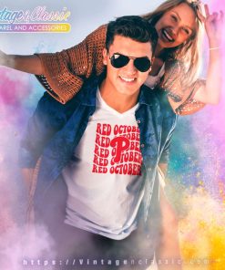 Red Phillies October Shirt Gift For Fans V Neck TShirt