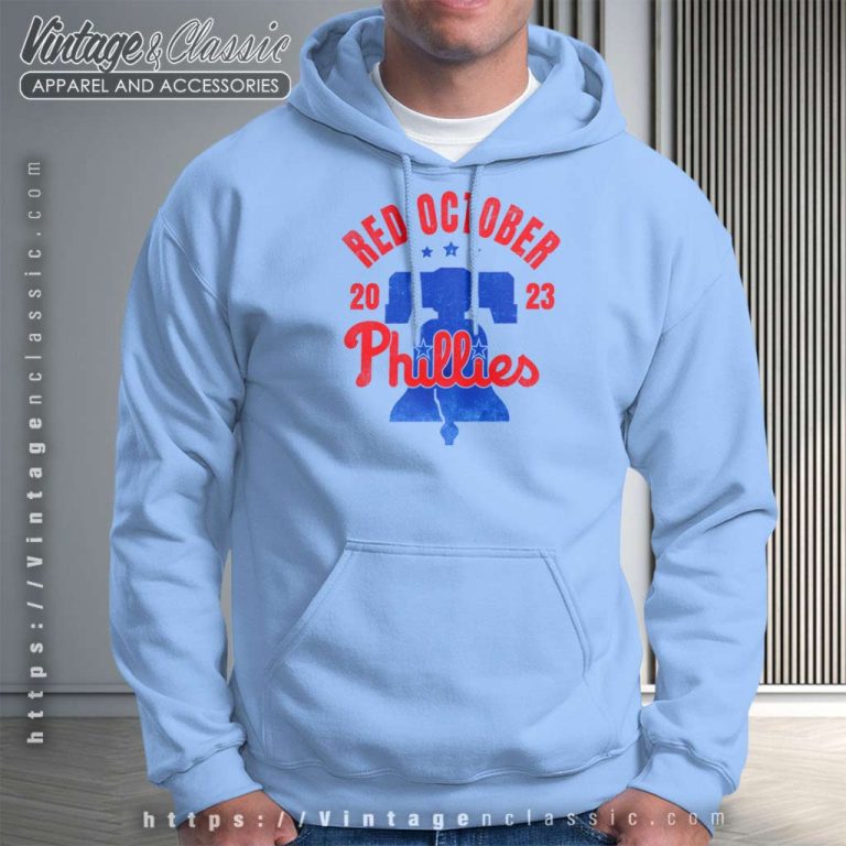 Red Phillies October Shirt Phillies Playoffs Hoodie Red Phillies October Shirt Phillies Playoffs Hoodie