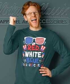 Red White Blue Pacu Nurse Crew Shirt 6 Red White Blue Pacu Nurse Crew Long Sleeve Tee