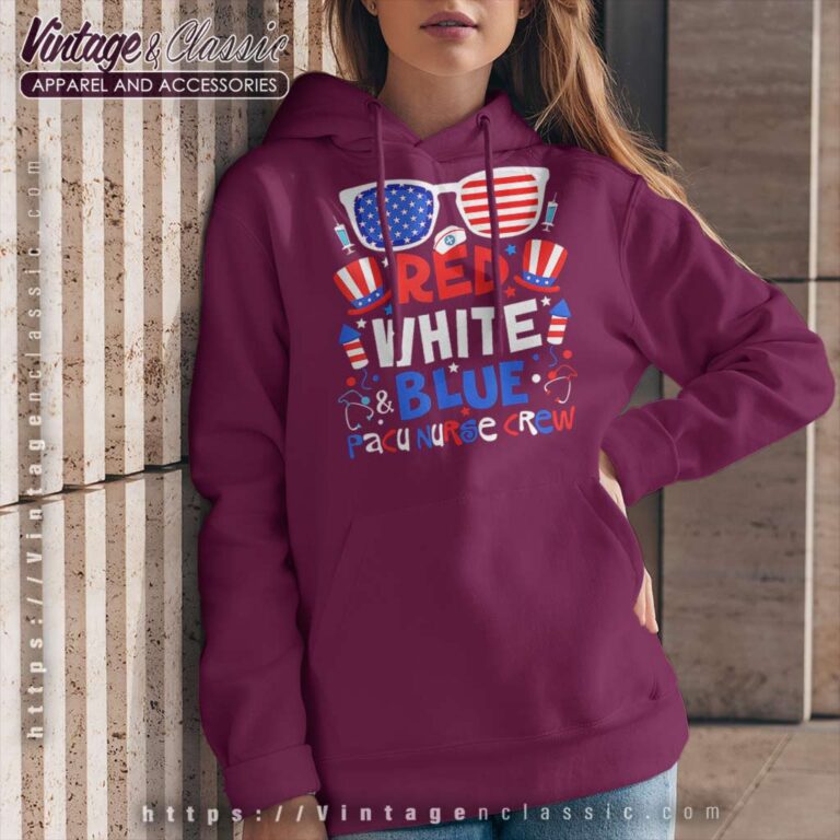 Red White Blue Pacu Nurse Crew Red White Blue Pacu Nurse Crew Hoodie Red White Blue Pacu Nurse Crew Red White Blue Pacu Nurse Crew Hoodie