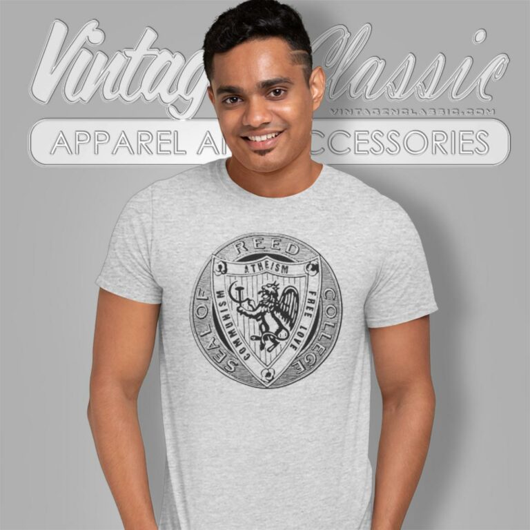 Reed College Seal Shirt Communism Atheism Free Love T Shirt Reed College Seal Shirt Communism Atheism Free Love T Shirt