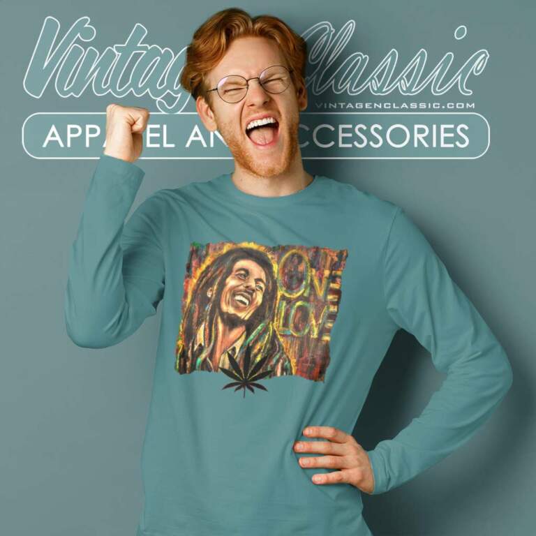 Reggae Bob Marley One Love Film 2024 Long Sleeve Tee Reggae Bob Marley One Love Film 2024 Long Sleeve Tee