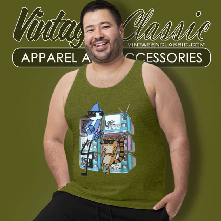 Regular Show Shirt Mordecai And Rigby Tv Too Cool Tank Top Racerback Regular Show Shirt Mordecai And Rigby Tv Too Cool Tank Top Racerback