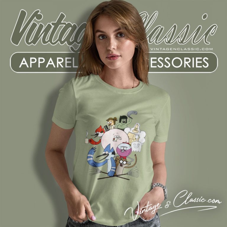 Regular Show Shirt Regular Cast Women T Shirt Regular Show Shirt Regular Cast Women T Shirt
