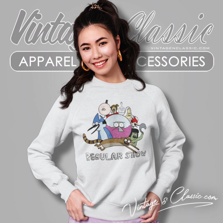 Regular Show Surrounding Sweatshirt Regular Show Surrounding Sweatshirt