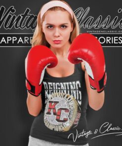 Reigning Ring Kansas City Chiefs Super Bowl Lviii Champions Tank Top Racerback 1