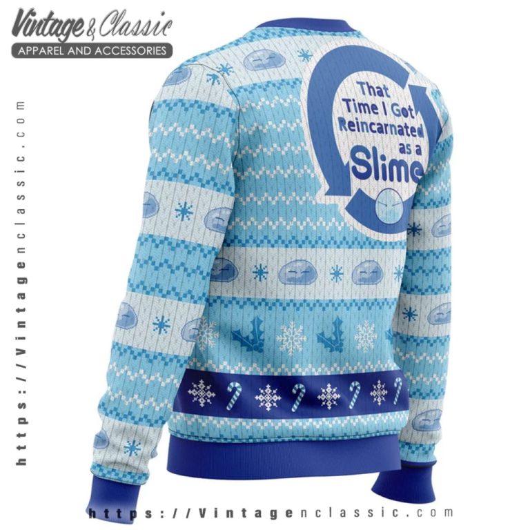 Reincarnated As A Slime Ugly Christmas Sweater Ugly Christmas Sweater 2 Reincarnated As A Slime Ugly Christmas Sweater Ugly Christmas Sweater 2