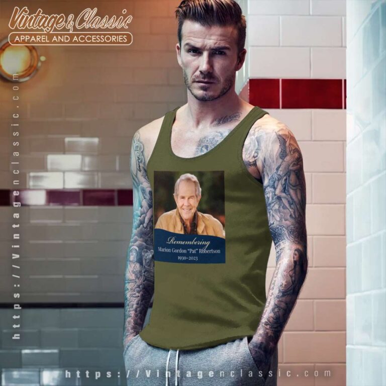 Remembering Pat Robertson 1930 2023 Tank Top Racerback Remembering Pat Robertson 1930 2023 Tank Top Racerback