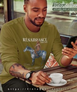 Renaissance World Tour Tracklist Beyonce Sweatshirt