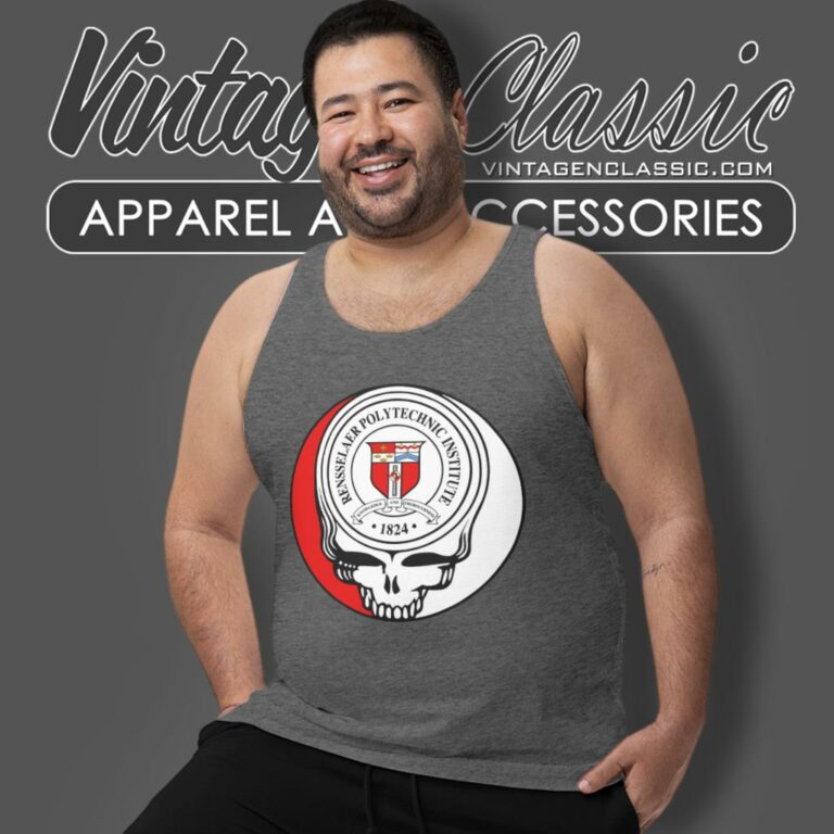 Rensselaer Polytechnic Institute Grateful Dead Steal Your Face Tank Top Racerback Rensselaer Polytechnic Institute Grateful Dead Steal Your Face Tank Top Racerback