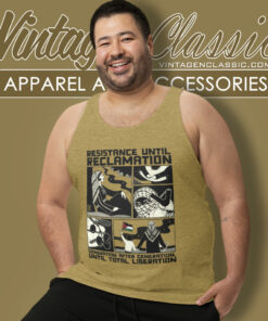 Resistance Until Reclamation Free Palestine Tank Top Racerback