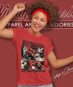 Resistance Until Reclamation Free Palestine Women T Shirt