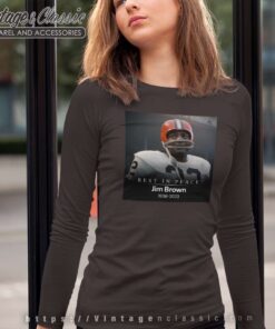 Rest In Peace Jim Brown 1936 2023 Long Sleeve Tee