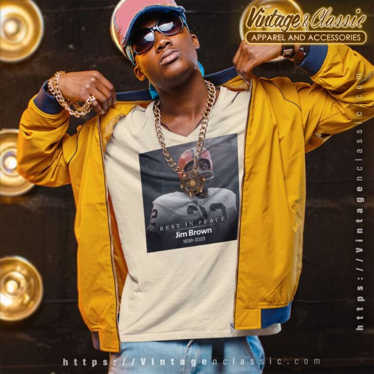 Rest In Peace Jim Brown 1936 2023 V Neck TShirt Rest In Peace Jim Brown 1936 2023 V Neck TShirt