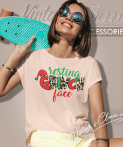 Resting Grinch Face Shirt Grinch Christmas 6 Resting Grinch Face Shirt Grinch Christmas Women T Shirt