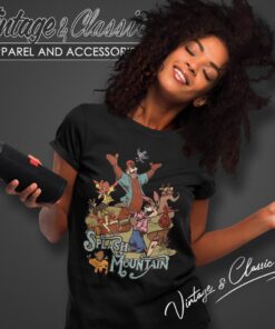 Retro Disneyland Splash Mountain Disney Characters Women T Shirt