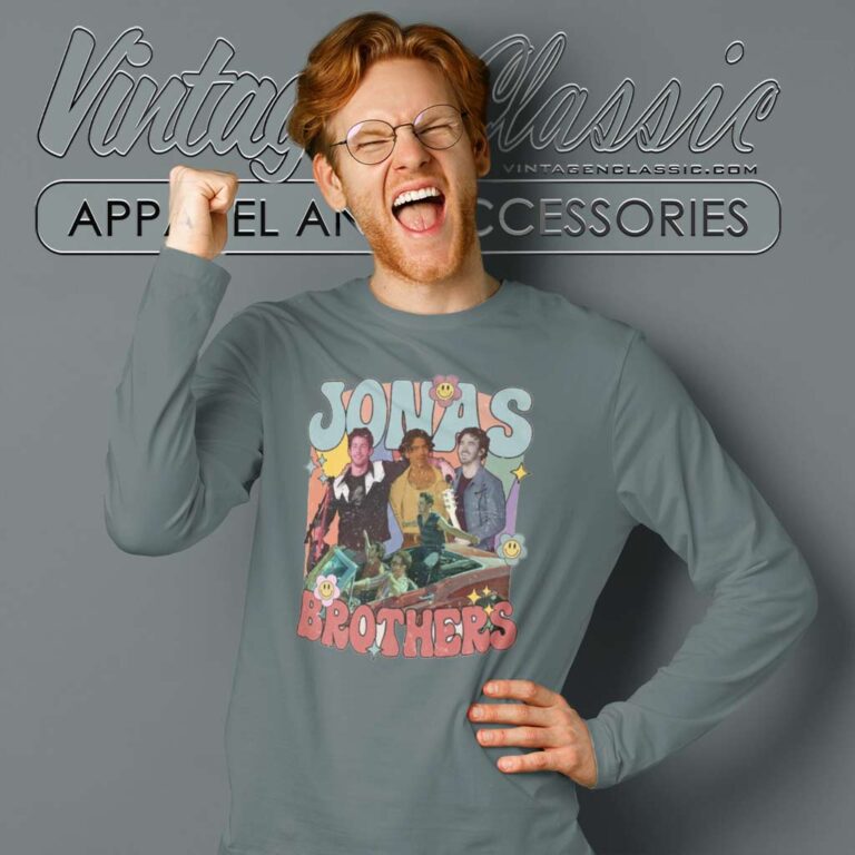 Retro Jonas Brothers Shirt jonas Brothers Fan Gift Long Sleeve Tee Retro Jonas Brothers Shirt jonas Brothers Fan Gift Long Sleeve Tee
