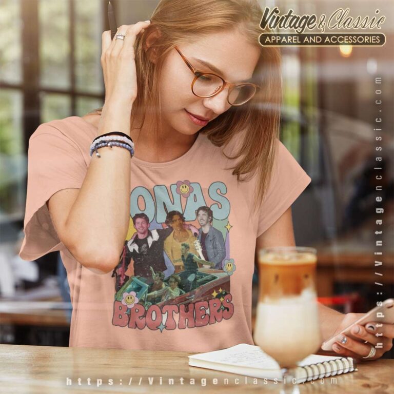 Retro Jonas Brothers Shirt jonas Brothers Fan Gift Women TShirt Retro Jonas Brothers Shirt jonas Brothers Fan Gift Women TShirt