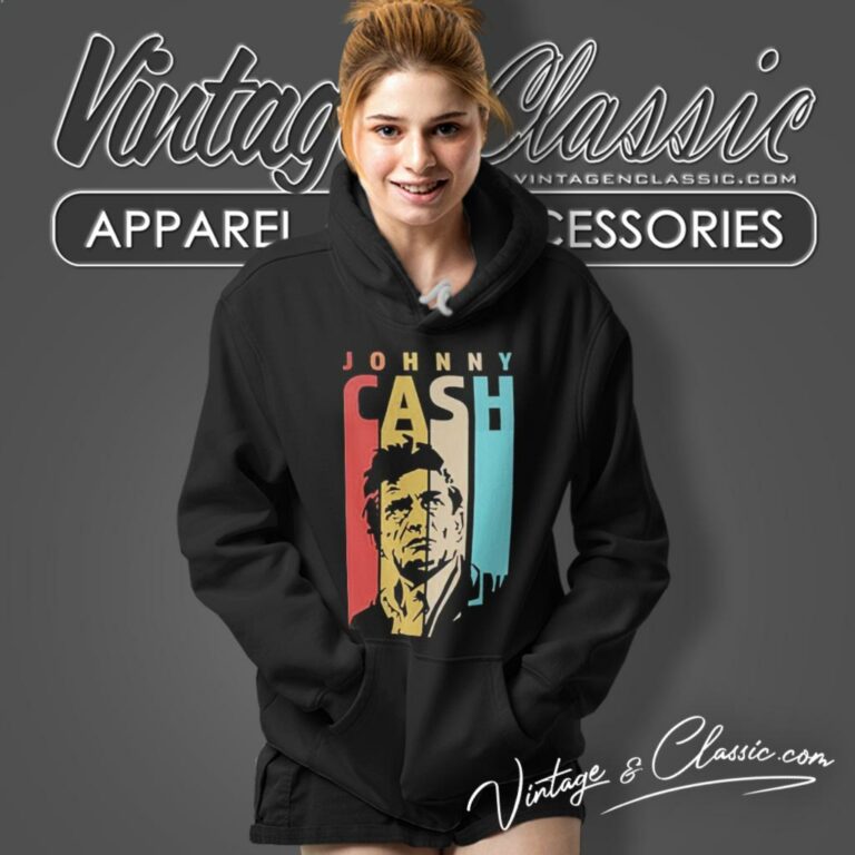 Retro Vintage Johnny Cash Hoodie 1 Retro Vintage Johnny Cash Hoodie 1