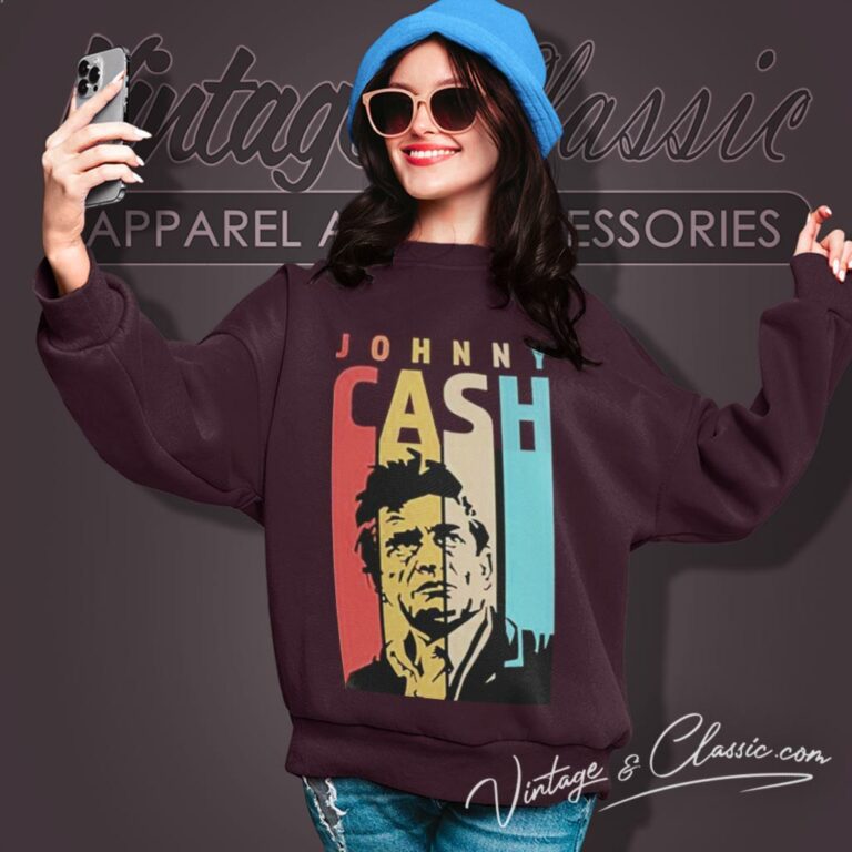 Retro Vintage Johnny Cash Sweatshirt 1 Retro Vintage Johnny Cash Sweatshirt 1