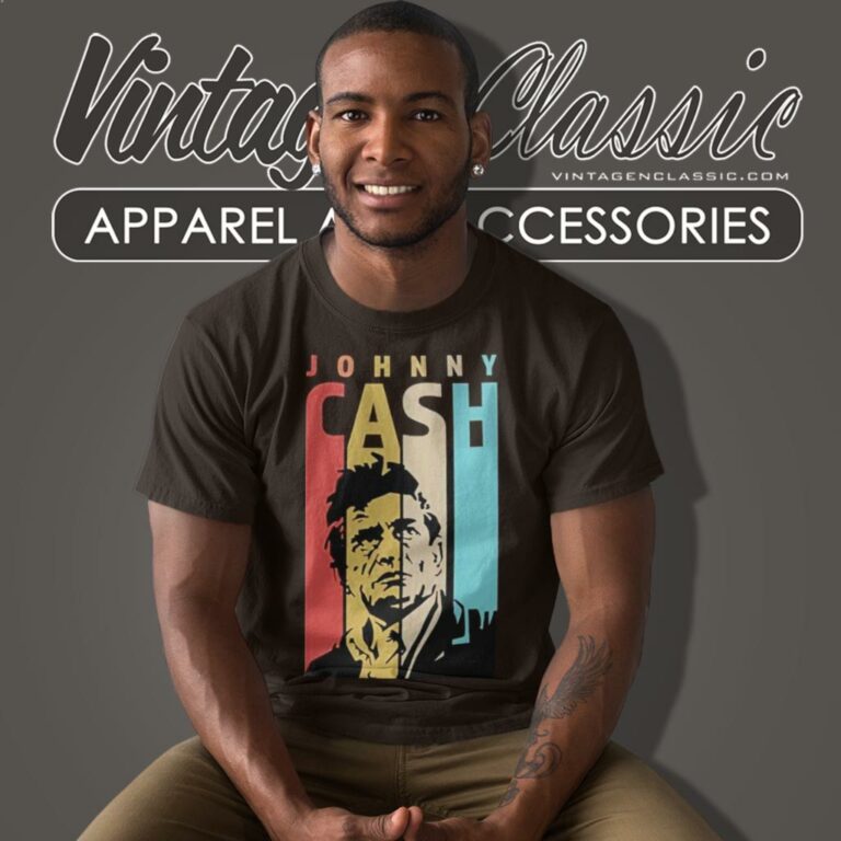 Retro Vintage Johnny Cash T Shirt 1 Retro Vintage Johnny Cash T Shirt 1