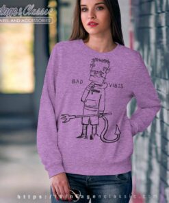 Revenge Xxxtentacion Shirt Bad Vibes Bart Simpson Sweatshirt