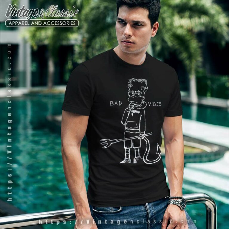 Revenge Xxxtentacion Shirt Bad Vibes Bart Simpson T Shirt Revenge Xxxtentacion Shirt Bad Vibes Bart Simpson T Shirt