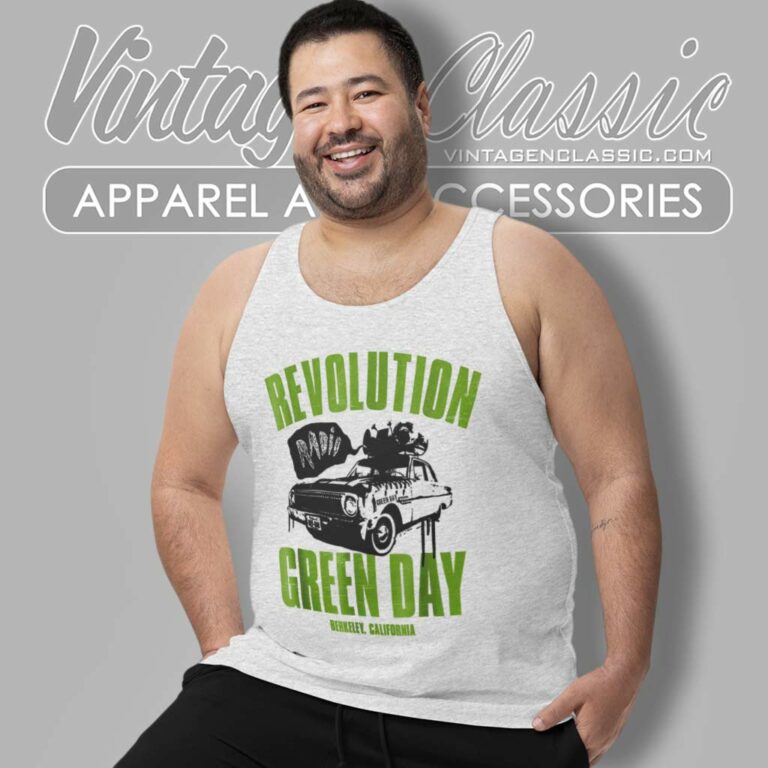 Revolution Radio Green Day Tank Top Racerback Revolution Radio Green Day Tank Top Racerback