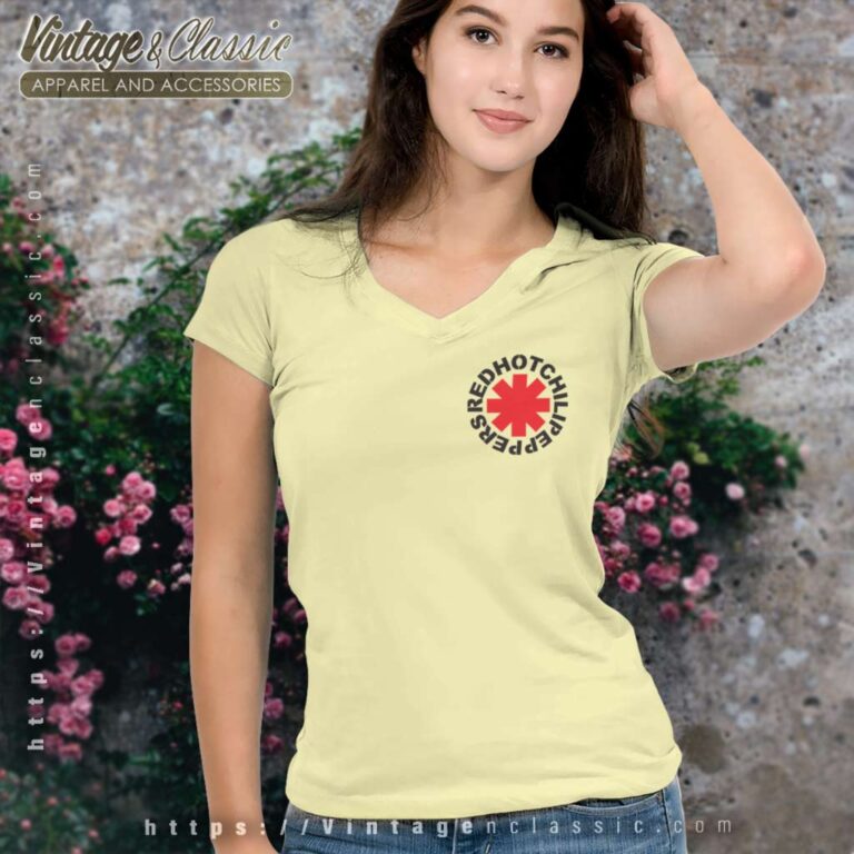 Rhcp Under The Bridge Song Quote V Neck TShirt Rhcp Under The Bridge Song Quote V Neck TShirt