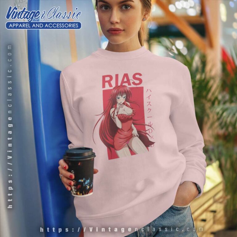 Rias Strawberry Dxd Anime Gift Sweatshirt Rias Strawberry Dxd Anime Gift Sweatshirt