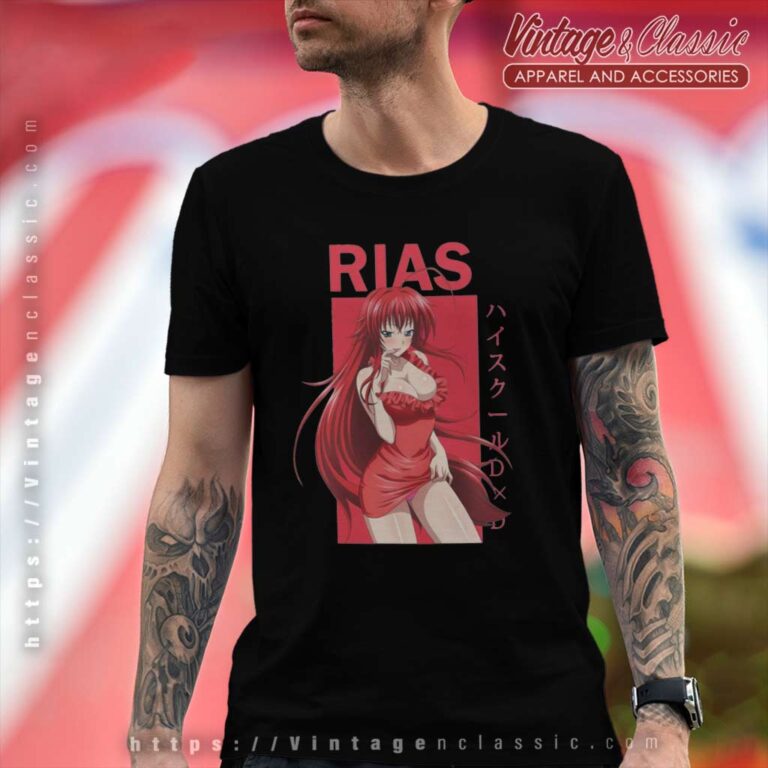 Rias Strawberry Dxd Anime Gift T Shirt Rias Strawberry Dxd Anime Gift T Shirt
