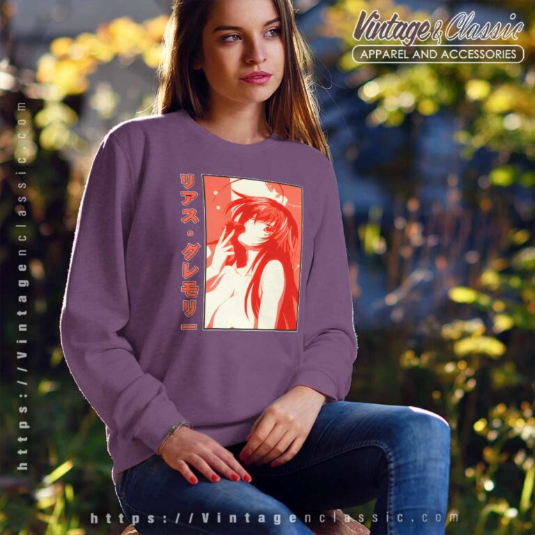 Rias Strawberry Love Dxd Anime Sweatshirt Rias Strawberry Love Dxd Anime Sweatshirt