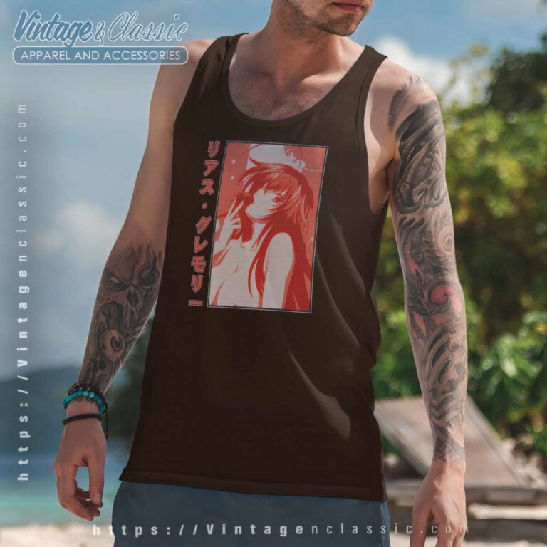 Rias Strawberry Love Dxd Anime Tank Top Racerback Rias Strawberry Love Dxd Anime Tank Top Racerback