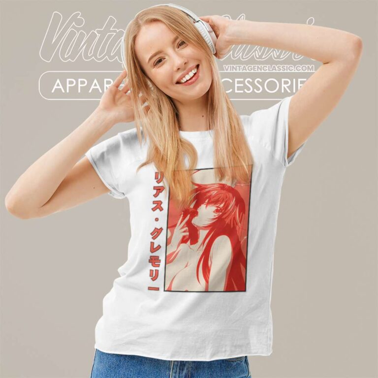 Rias Strawberry Love Dxd Anime Women TShirt Rias Strawberry Love Dxd Anime Women TShirt