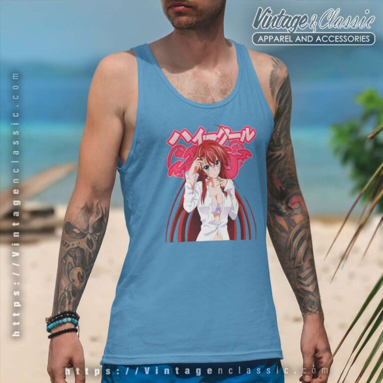 Rias Strawberry Waifu Manga Dxd Tank Top Racerback Rias Strawberry Waifu Manga Dxd Tank Top Racerback
