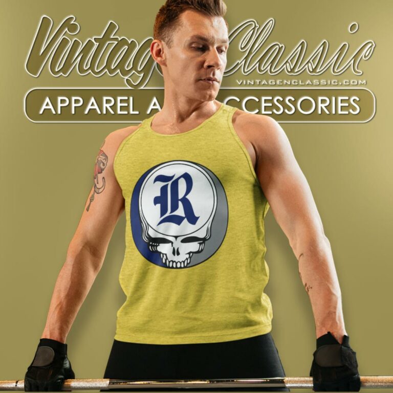 Rice University Grateful Dead Steal Your Face Tank Top Racerback Rice University Grateful Dead Steal Your Face Tank Top Racerback