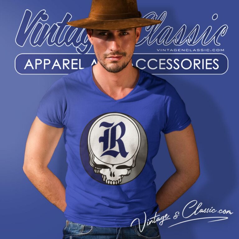 Rice University Grateful Dead Steal Your Face V Neck TShirt Rice University Grateful Dead Steal Your Face V Neck TShirt