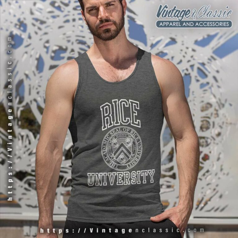 Rice University Owls Tank Top Racerback Rice University Owls Tank Top Racerback