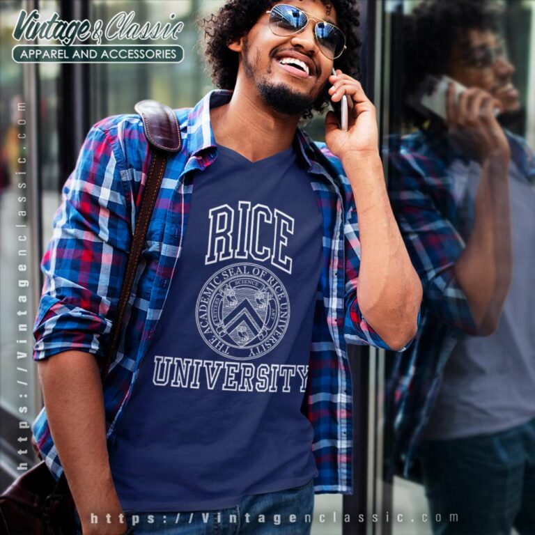 Rice University Owls V Neck TShirt Rice University Owls V Neck TShirt