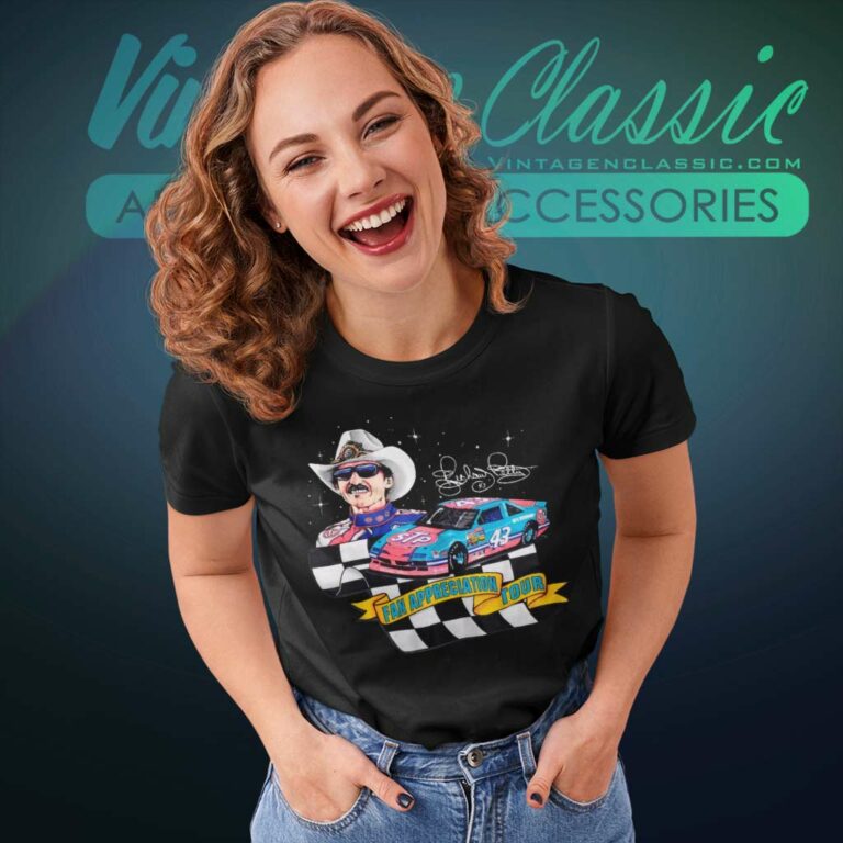 Richard Petty 43 Nascar Fan Appreciation Tour Women TShirt Richard Petty 43 Nascar Fan Appreciation Tour Women TShirt