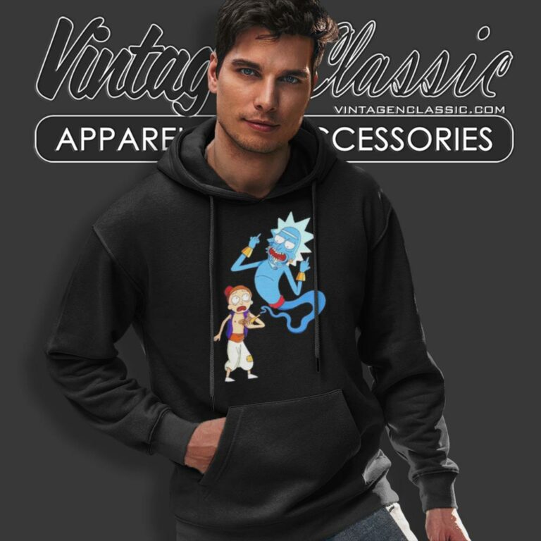 Rick And Morty Aladdin Hoodie Rick And Morty Aladdin Hoodie