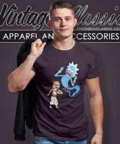 Rick And Morty Aladdin T Shirt