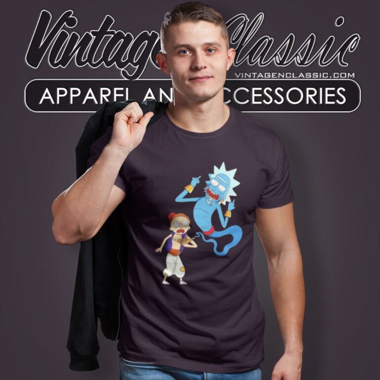 Rick And Morty Aladdin T Shirt Rick And Morty Aladdin T Shirt