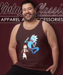 Rick And Morty Aladdin Tank Top Racerback