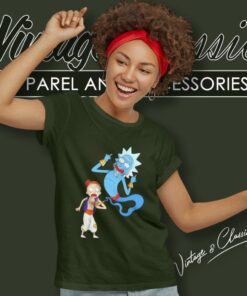 Rick And Morty Aladdin Women T Shirt
