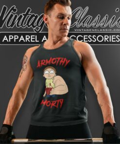 Rick And Morty Armothy Tank Top Racerback