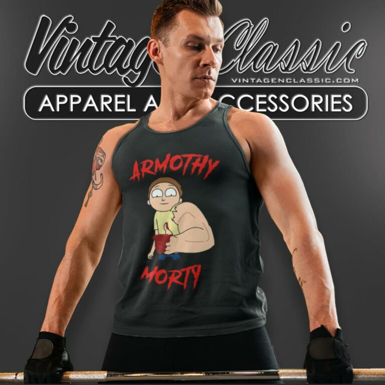 Rick And Morty Armothy Tank Top Racerback Rick And Morty Armothy Tank Top Racerback