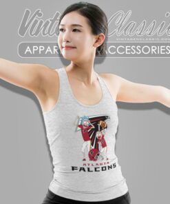Rick And Morty Atlanta Falcons Tank Top Racerback