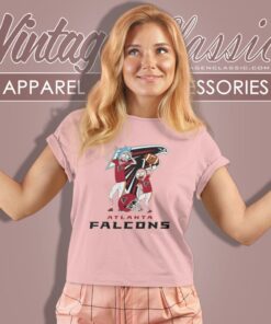 Rick And Morty Atlanta Falcons Women T Shirt